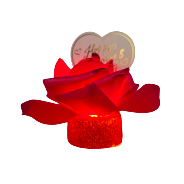 LightUp Red Rose