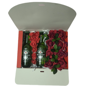 Heineken Artificial Flower Box.